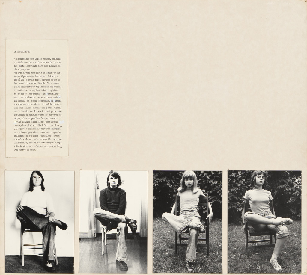 Panel from Let's Take Back Our Space: 'Female' and 'Male' Body Language as a Result of Patriarchal Structures