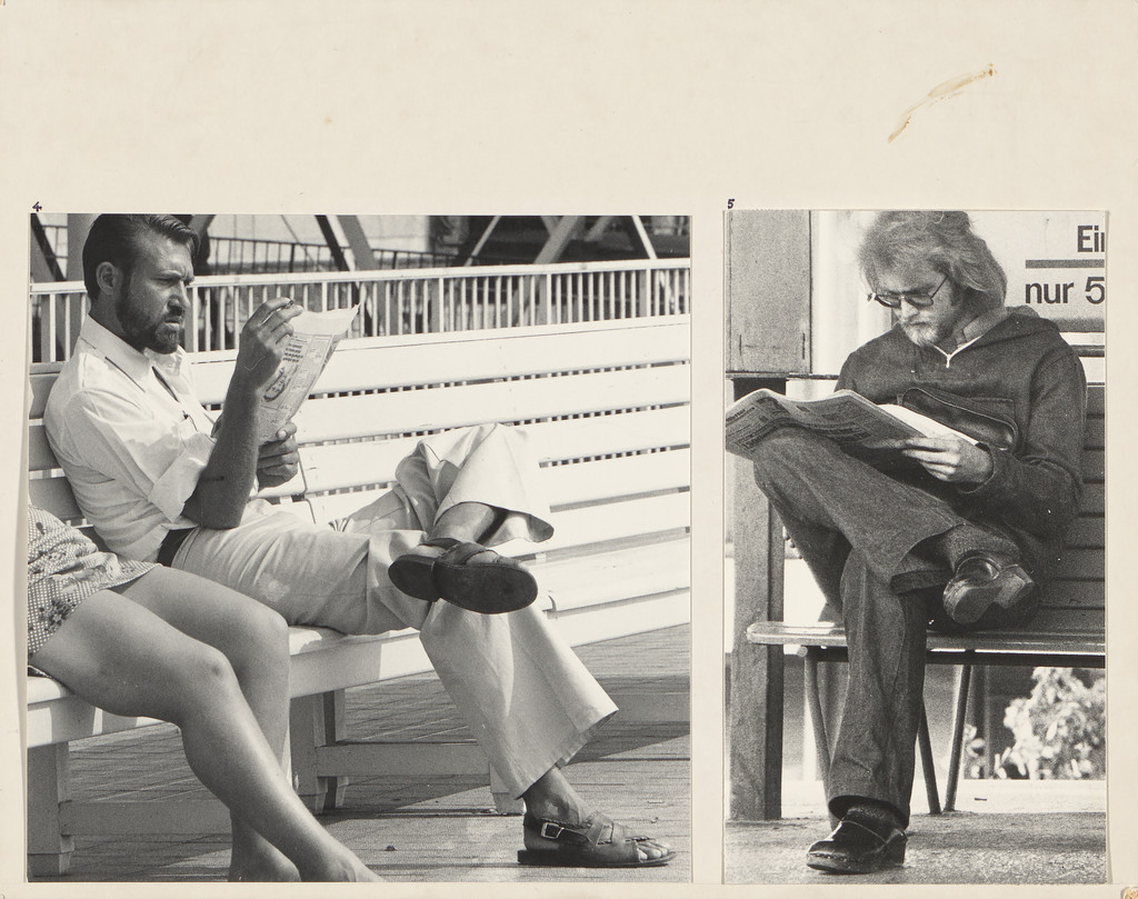 Panel from Let's Take Back Our Space: 'Female' and 'Male' Body Language as a Result of Patriarchal Structures