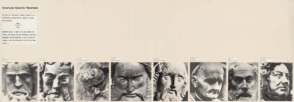 Panel from Let's Take Back Our Space: 'Female' and 'Male' Body Language as a Result of Patriarchal Structures