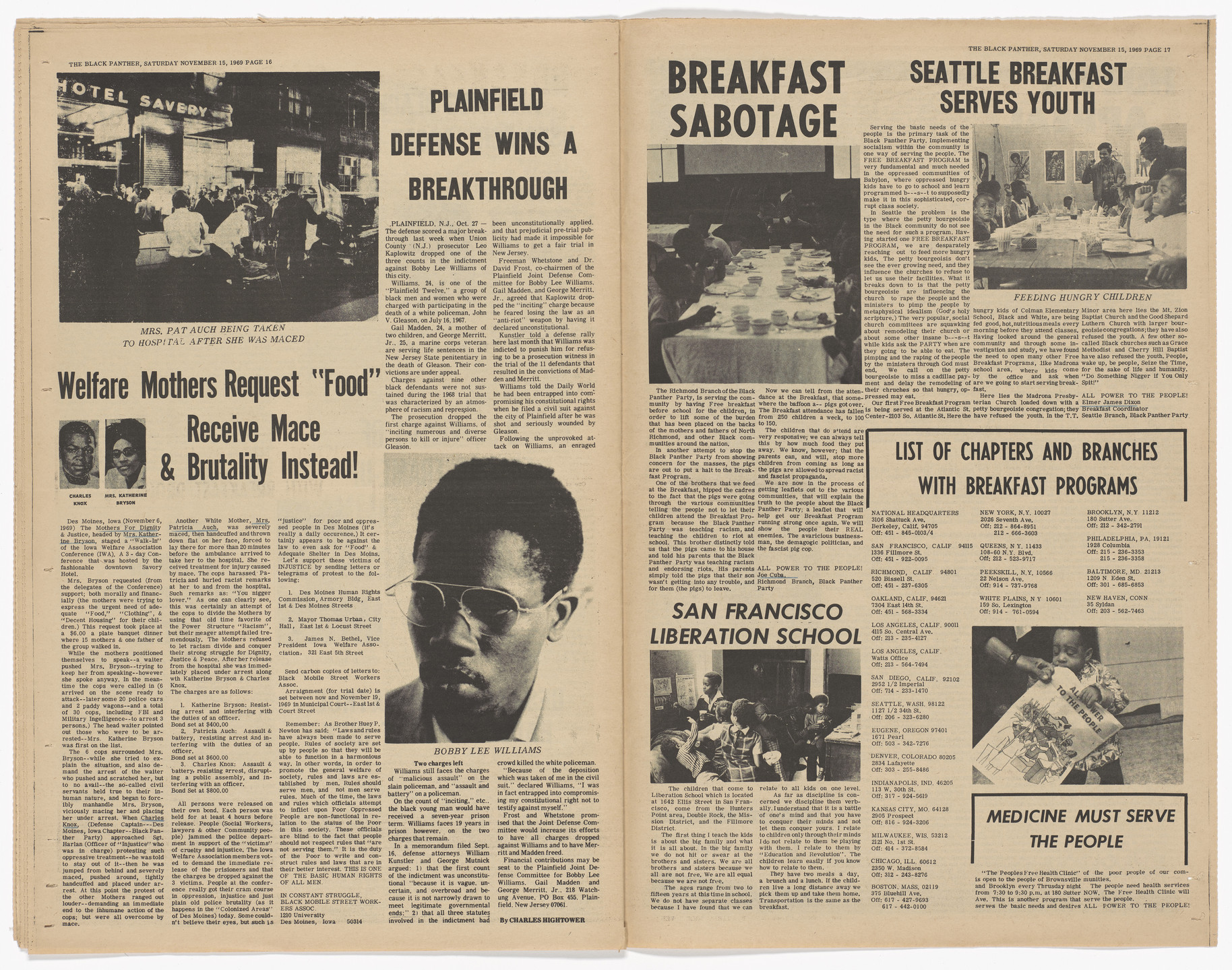 Emory Douglas. The Black Panther Newspaper, vol. 3, no. 30 (In Vietnam the Vietnamese say). 1969