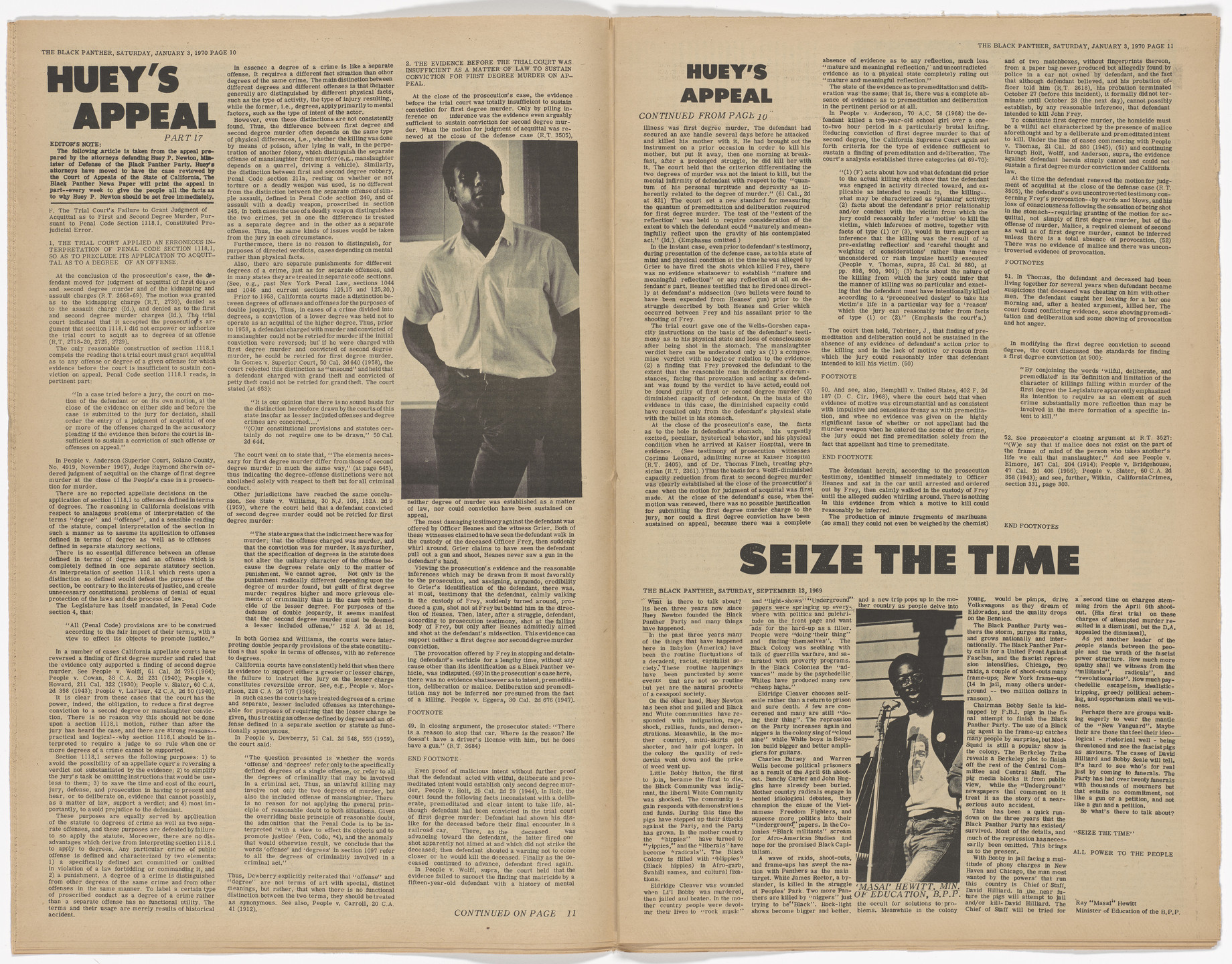 Emory Douglas. The Black Panther Newspaper, vol. 4, no. 5 (Selected works of the black panther party). 1970