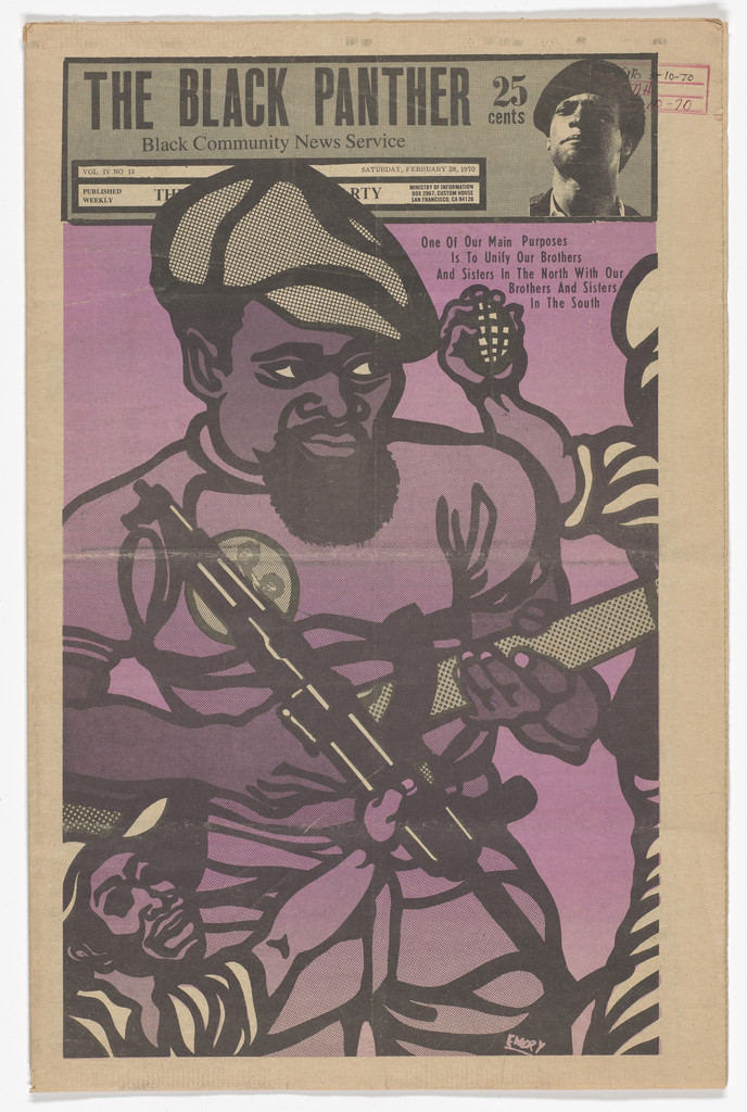 The Black Panther Newspaper, vol. 4, no.13 (Our main purpose)