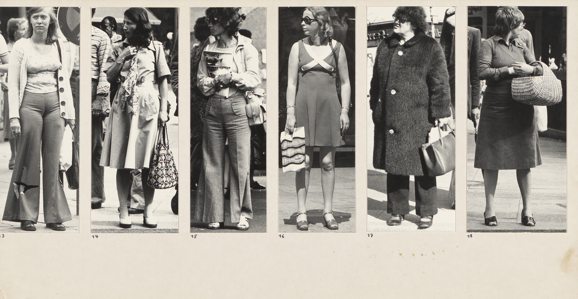 Marianne Wex. Panel from Let's Take Back Our Space: 'Female' and 'Male' Body Language as a Result of Patriarchal Structures