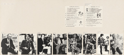 Marianne Wex. Panel from Let's Take Back Our Space: 'Female' and 'Male' Body Language as a Result of Patriarchal Structures