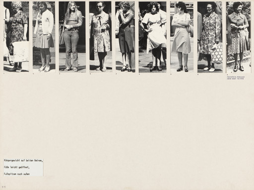 Panel from Let's Take Back Our Space: 'Female' and 'Male' Body Language as a Result of Patriarchal Structures