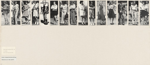 Marianne Wex. Panel from Let's Take Back Our Space: 'Female' and 'Male' Body Language as a Result of Patriarchal Structures