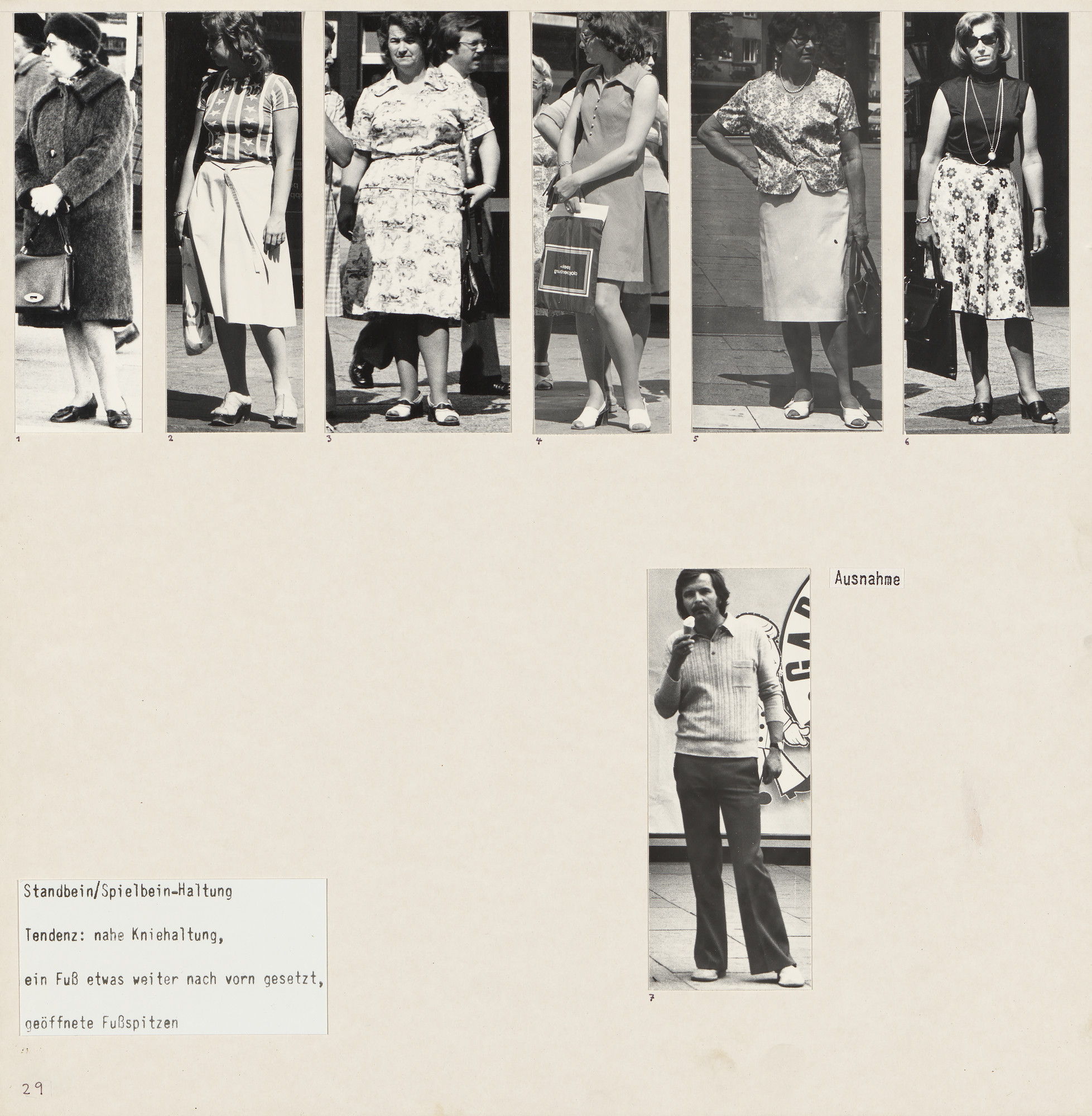 Marianne Wex. Panel from Let's Take Back Our Space: 'Female' and
