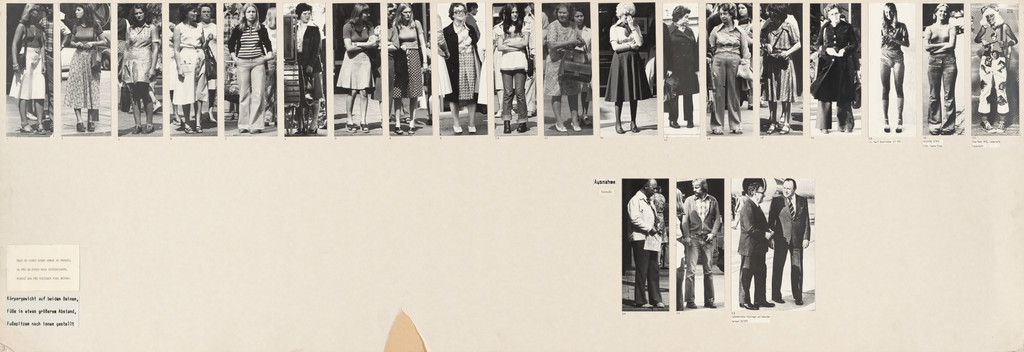 Panel from Let's Take Back Our Space: 'Female' and 'Male' Body Language as a Result of Patriarchal Structures