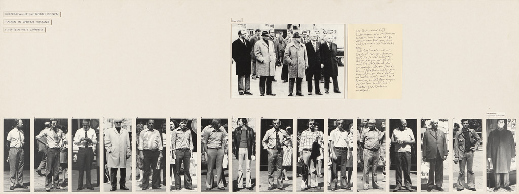 Panel from Let's Take Back Our Space: 'Female' and 'Male' Body Language as a Result of Patriarchal Structures