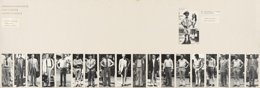 Panel from Let's Take Back Our Space: 'Female' and 'Male' Body Language as a Result of Patriarchal Structures