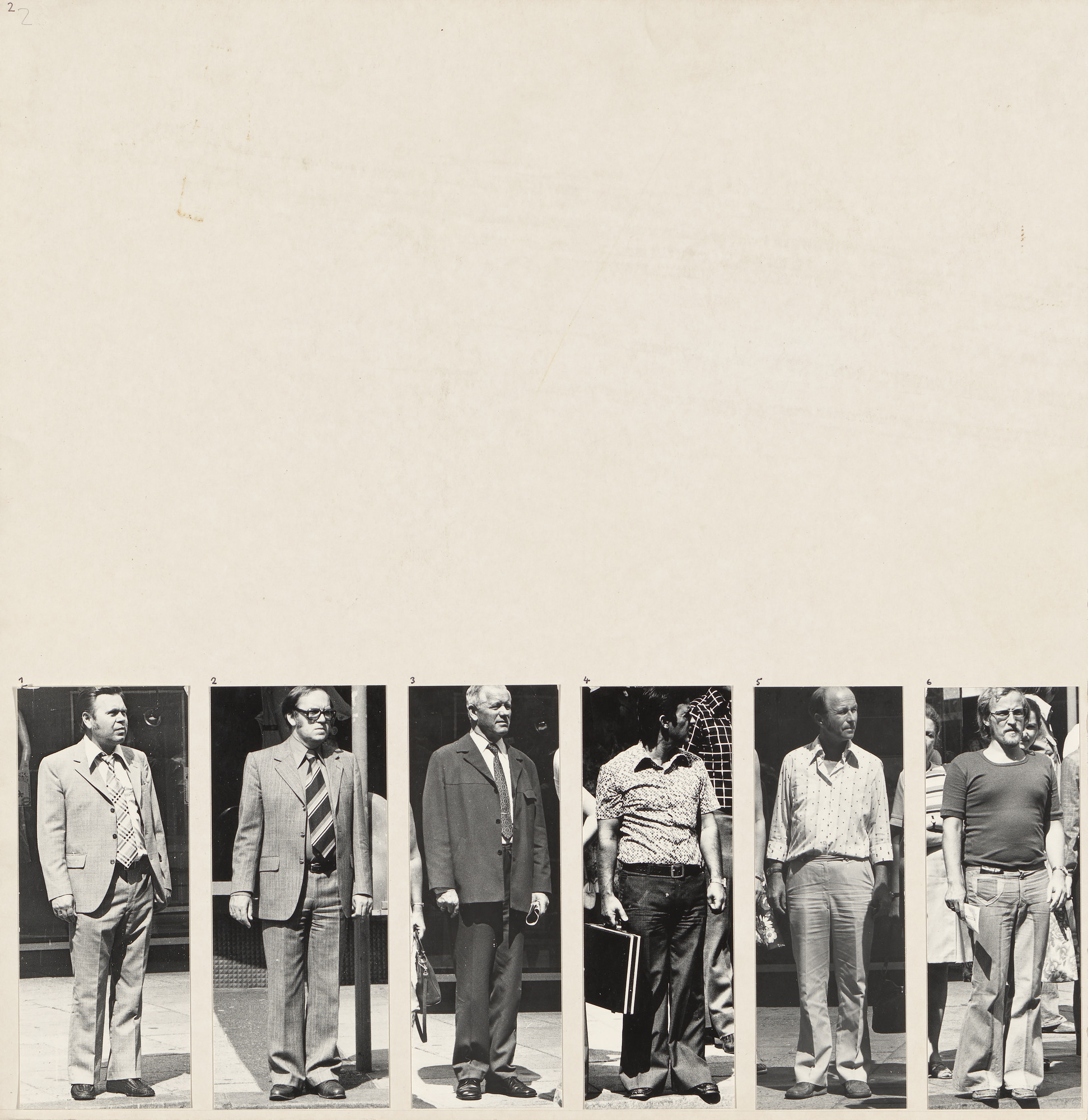 Marianne Wex. Panel from Let's Take Back Our Space: 'Female' and 'Male' Body Language as a Result of Patriarchal Structures