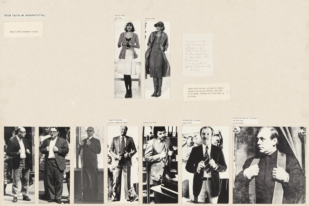 Panel from Let's Take Back Our Space: 'Female' and 'Male' Body Language as a Result of Patriarchal Structures