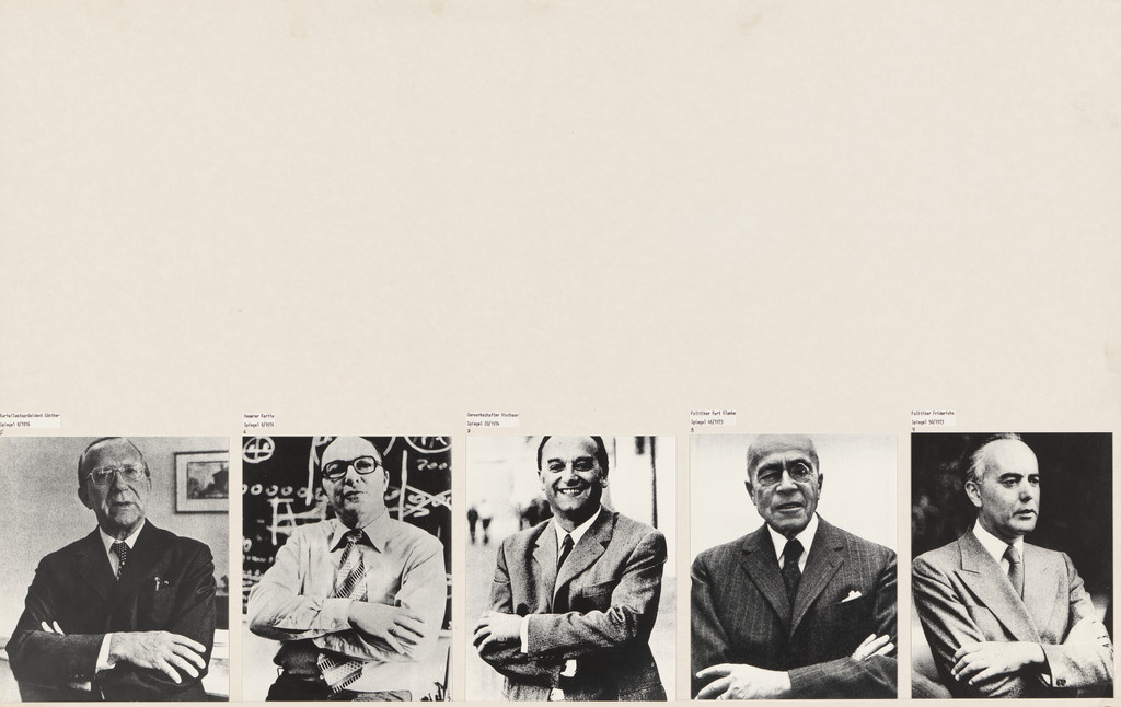 Panel from Let's Take Back Our Space: 'Female' and 'Male' Body Language as a Result of Patriarchal Structures, Marianne Wex, 1977