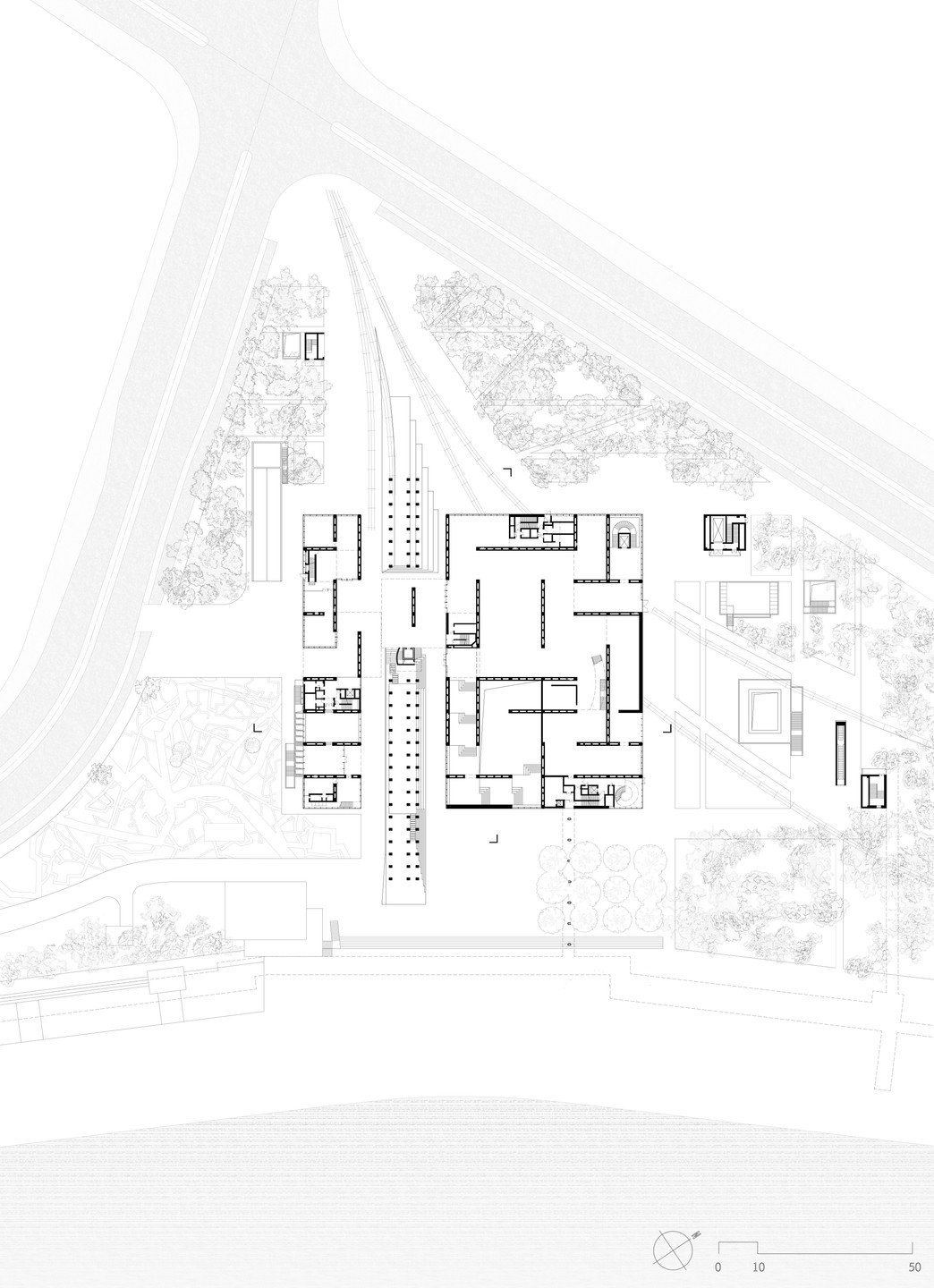 Liu Yichun, Chen Yifeng. Long Museum West Bund, Shanghai, China. 2012–2013