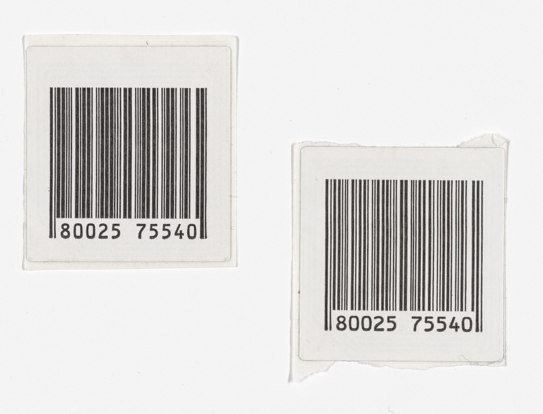 Unidentified. Bar codes. 2006