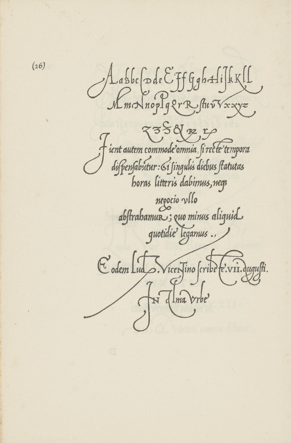 Unidentified. Examples for training the hand (Italian). 1522