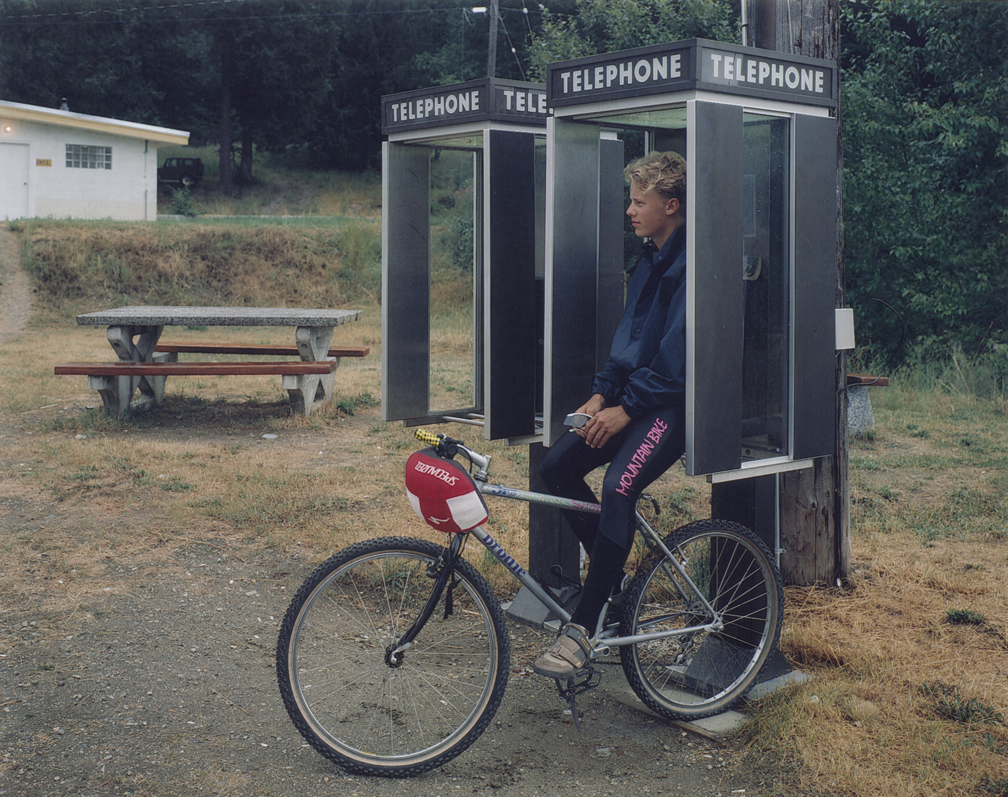 Richard Benson. Boy on Bicycle