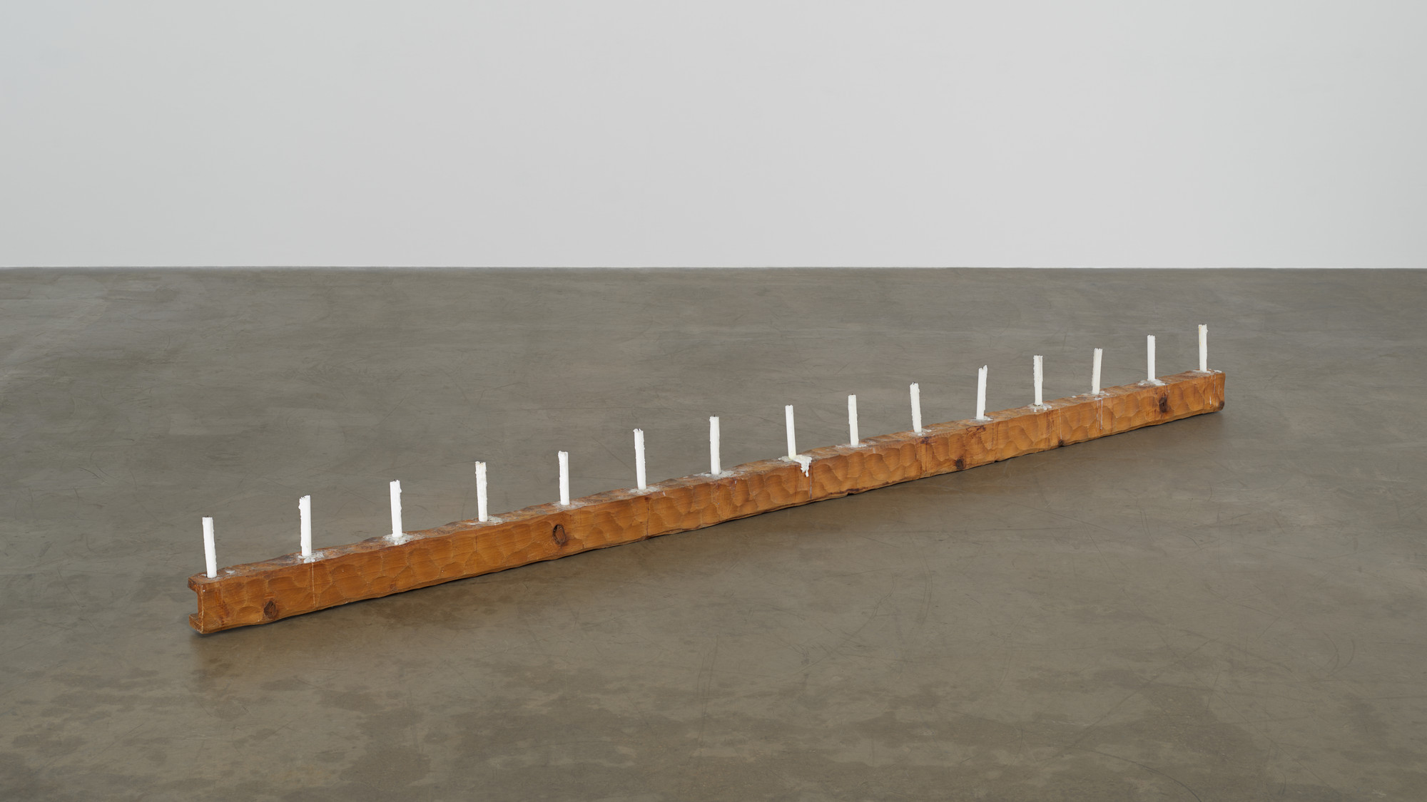 Richard Serra. Candle Piece. 1967