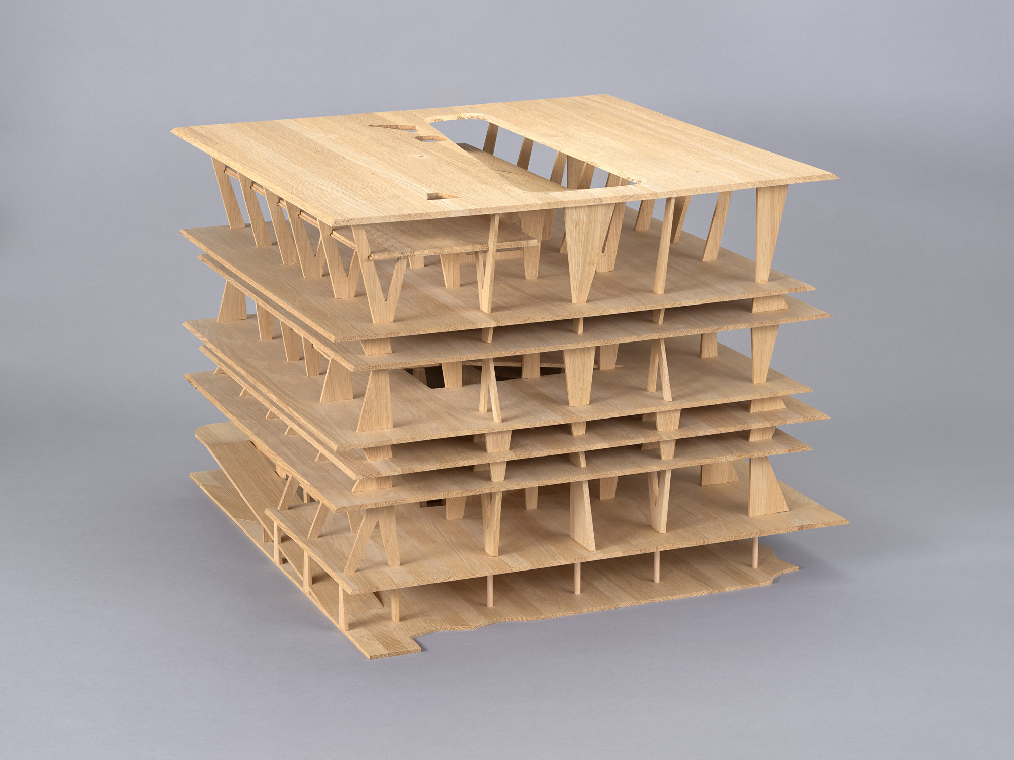 Herzog & de Meuron, Basel. 1111 Lincoln Road, Miami Beach, Florida, USA (Model, scale 1:90)