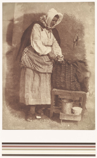 Mrs. Barbara Flucker, the Oysterwoman, Newhaven, plate 50 from Photographs from the Collection of the Gilman Paper Company