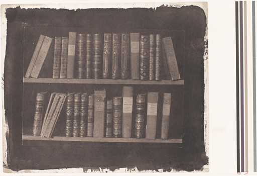 A Scene in a Library,  frontispiece from Photographs from the Collection of the Gilman Paper Company