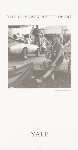 POSTER FOR YALE UNIVERSITY SCHOOL OF ART, GRADUATE PROGRAM IN PHOTOGRAPHY
