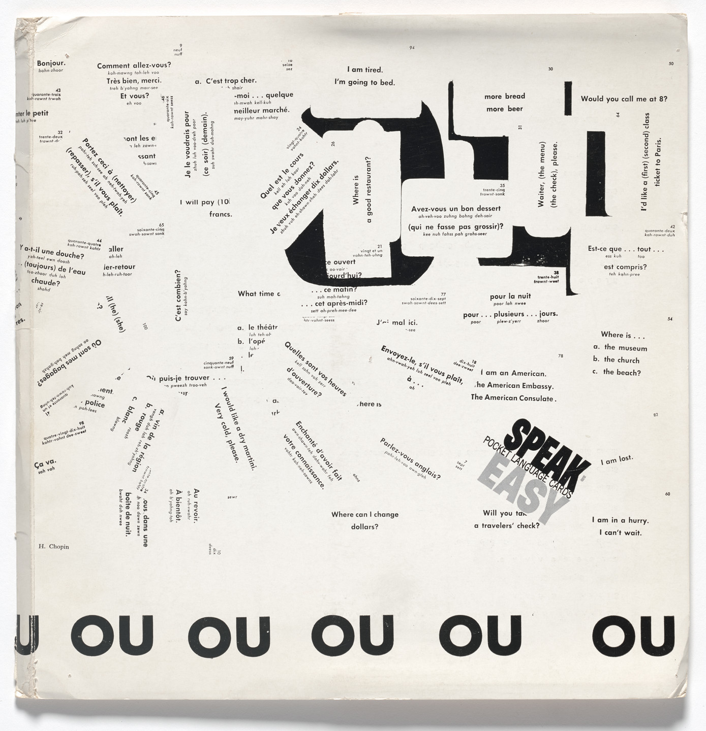Various Artists. Revue OU Cinquième Saison, no. 28/29. 1967
