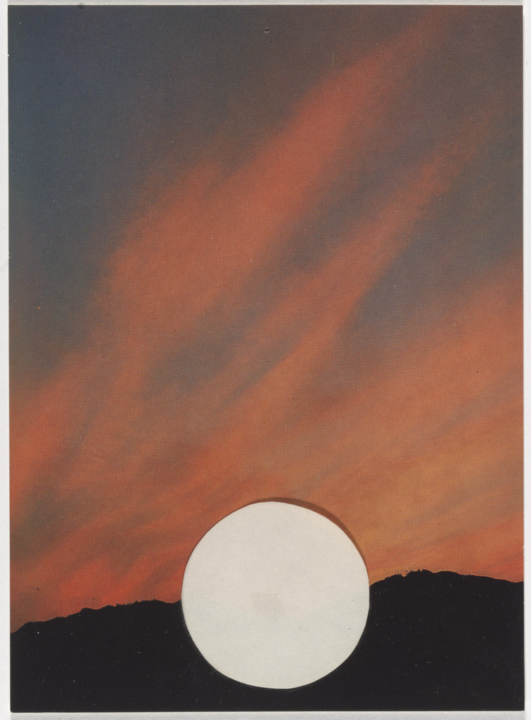 Untitled (White Circle Collage)