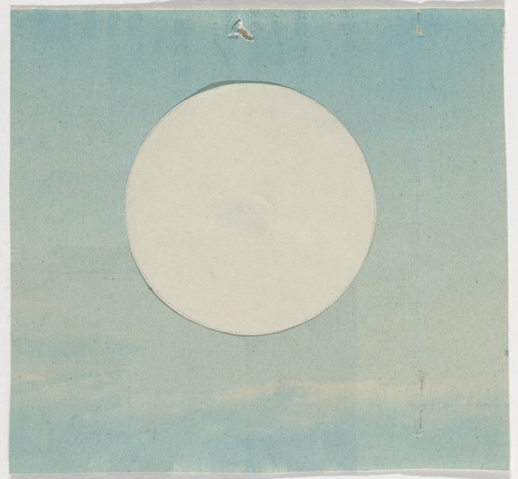 Untitled (White Circle Collage)