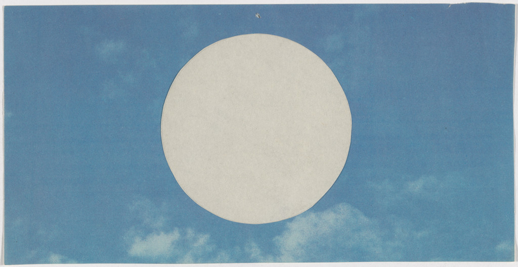 Untitled (White Circle Collage)