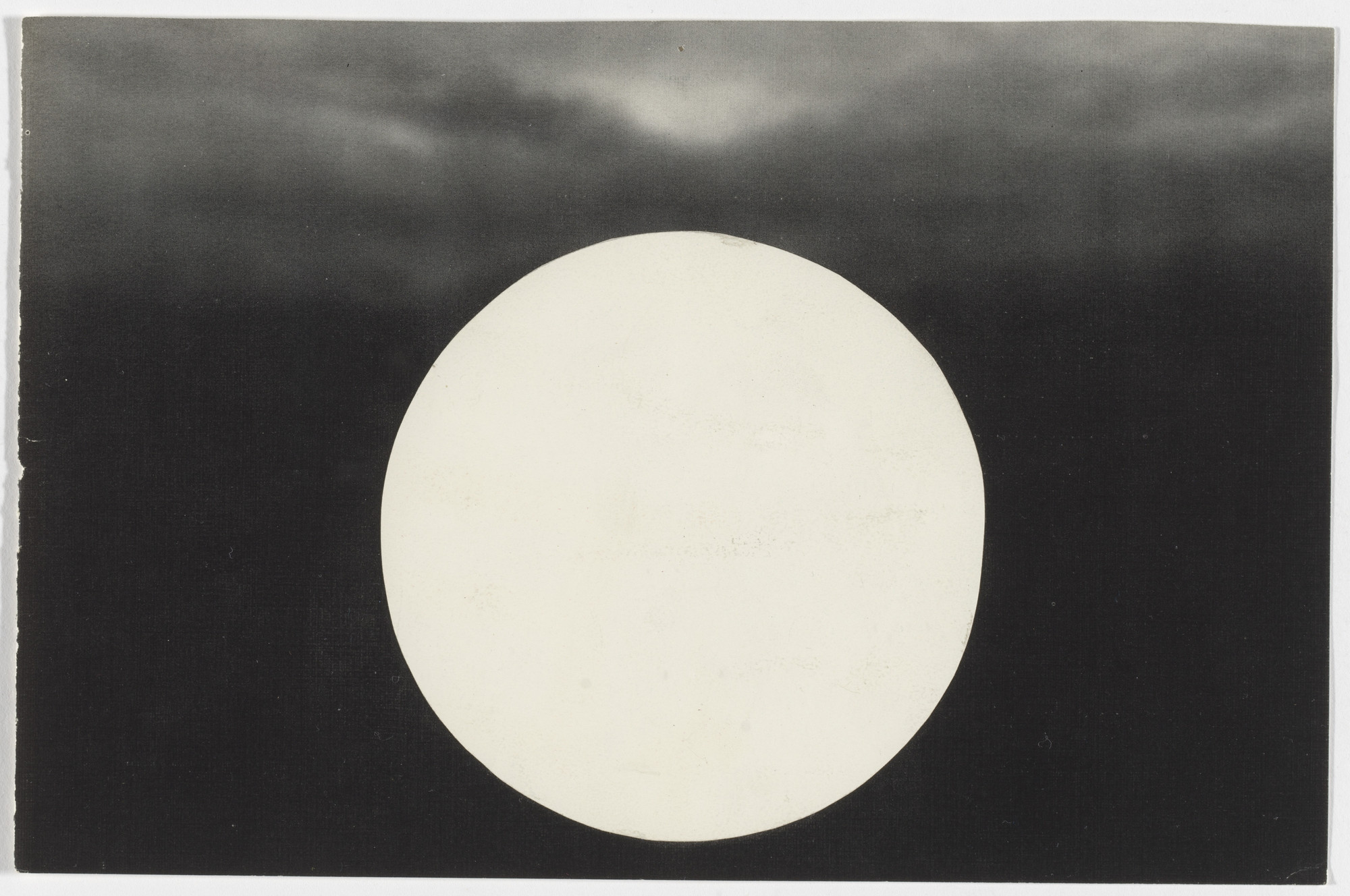 Yutaka Matsuzawa. Untitled (White Circle Collage). c. 1967