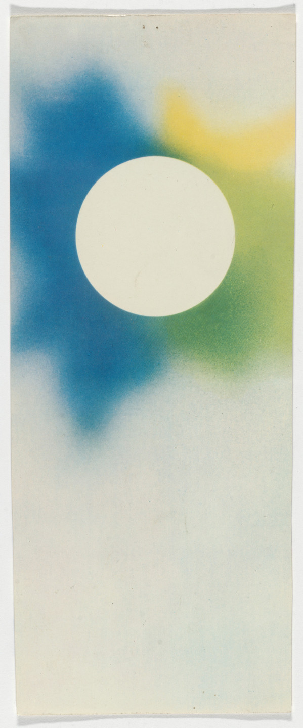 Yutaka Matsuzawa. Untitled (White Circle Collage). c. 1967