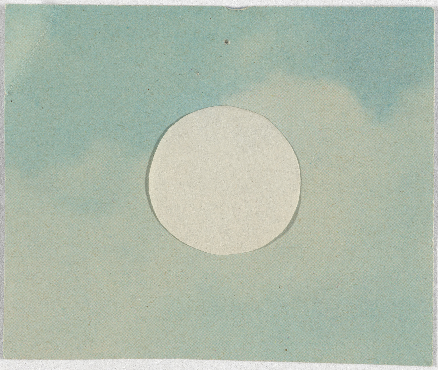 Yutaka Matsuzawa. Untitled (White Circle Collage). c. 1967