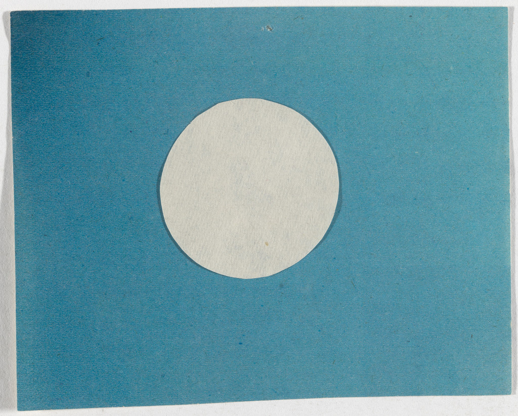 Untitled (White Circle Collage)