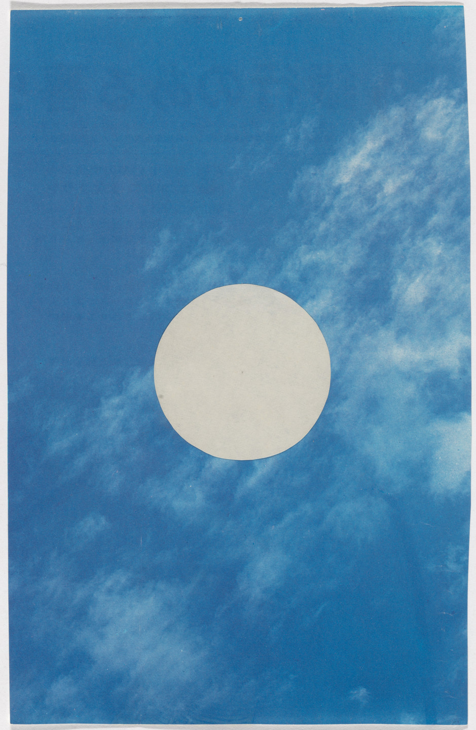 Yutaka Matsuzawa. Untitled (White Circle Collage). c. 1967