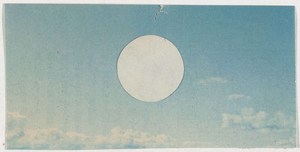 Untitled (White Circle Collage)