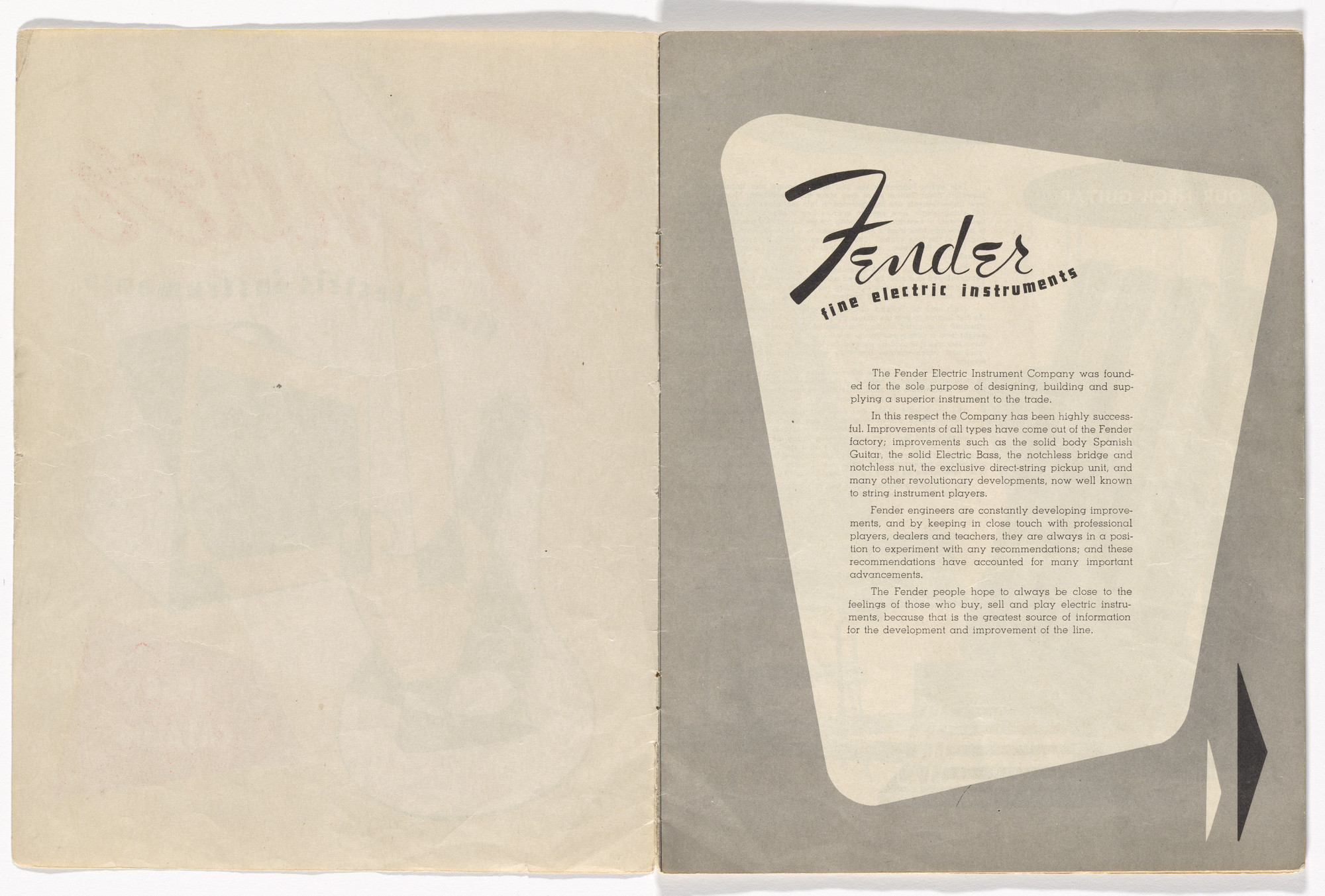 Leo Fender, George Fullerton, Freddie Tavares. Fender Stratocaster Electric Guitar. designed 1954, this example 1957