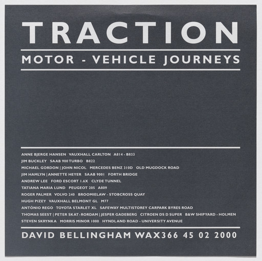 Traction (Motor Vehicle Journeys)