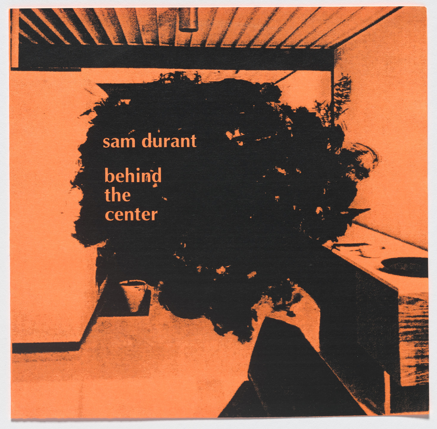 Sam Durant. Behind the Center. 1995