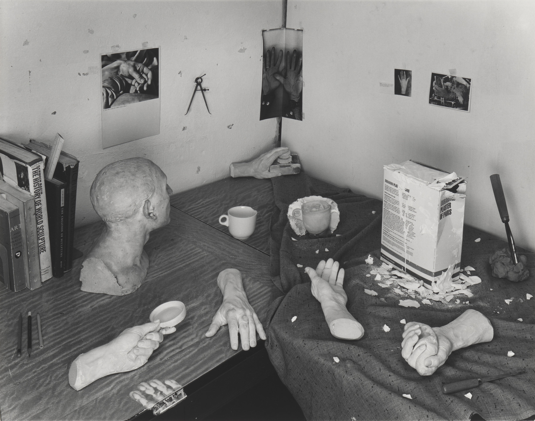Zeke Berman. The Sculptor&#39;s Studio, Touching and Retouching. 1980