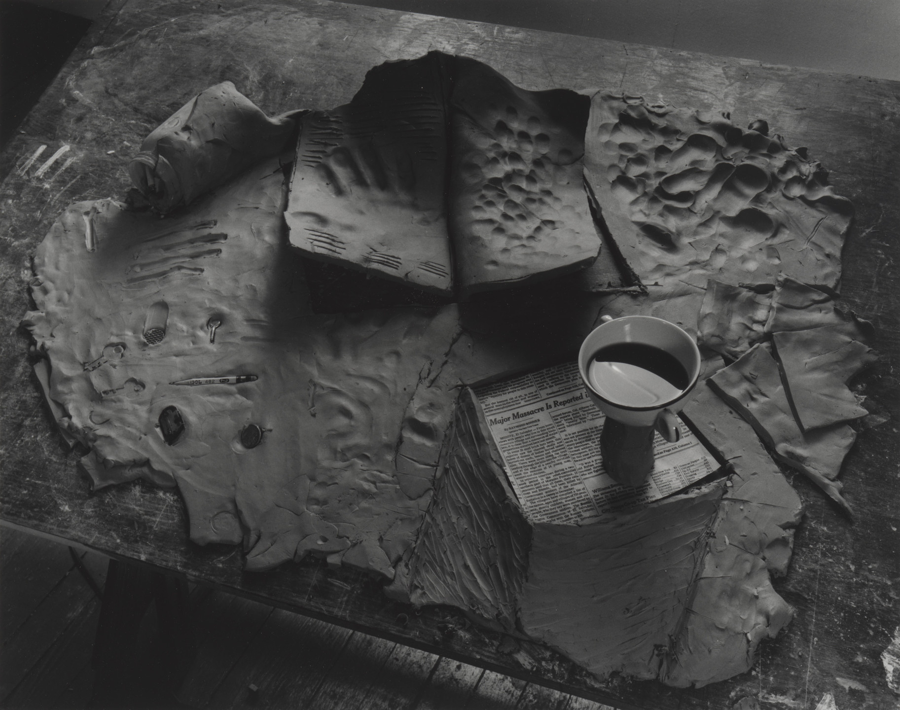 Zeke Berman. Current Events Series #6. 1982