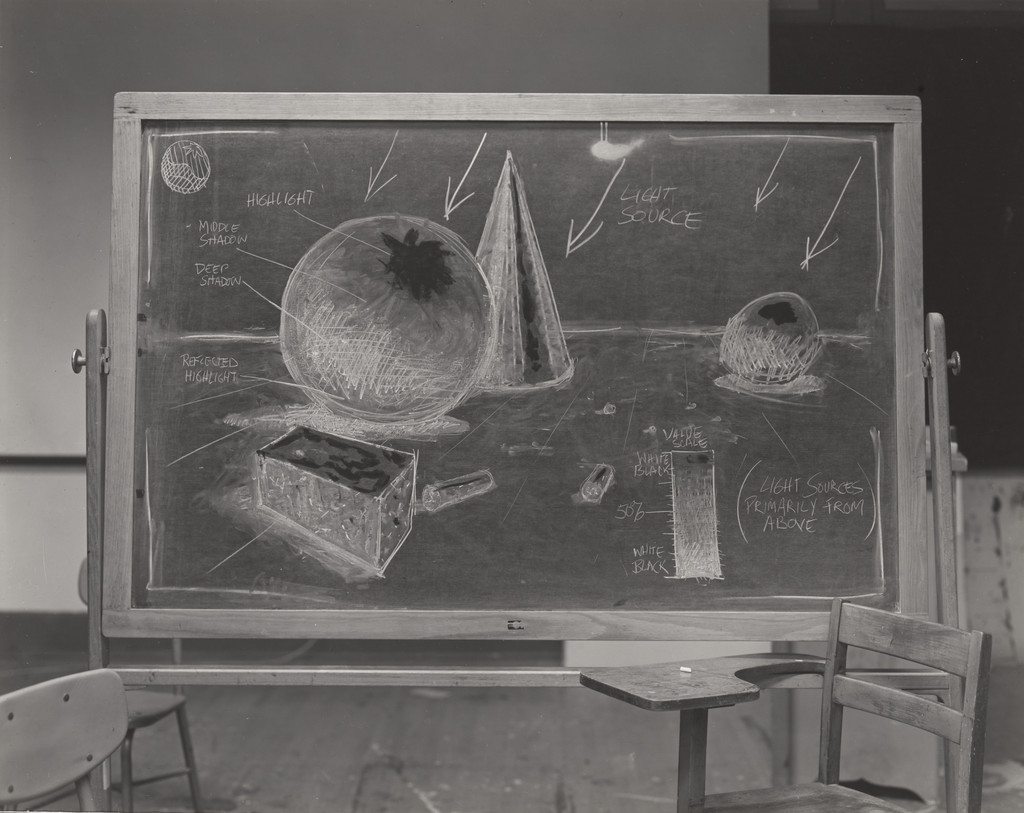 Academic Shading Exercise, Robert Cumming, 1975