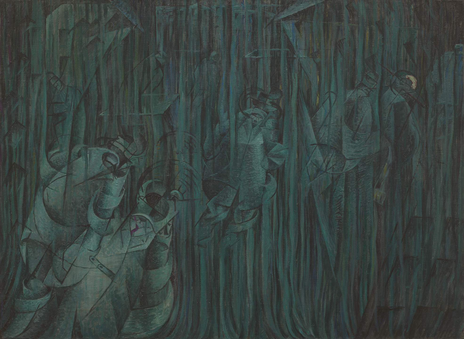 Umberto Boccioni. States of Mind III: Those Who Stay. 1911