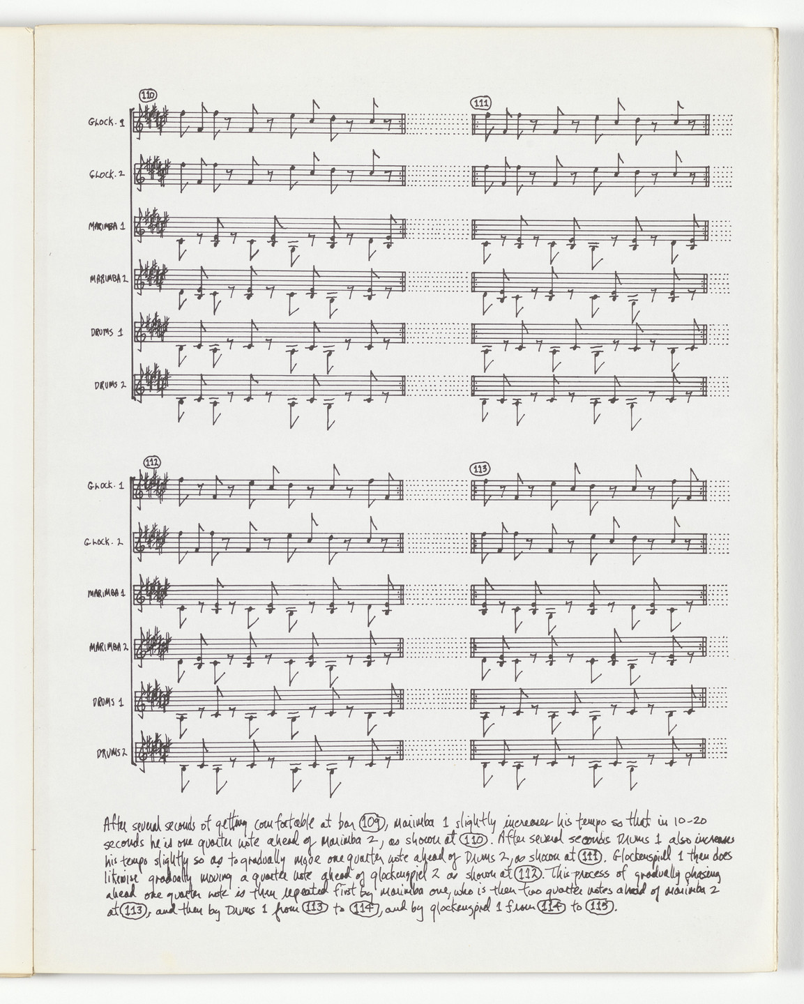 Steve Reich. Drumming. 1971