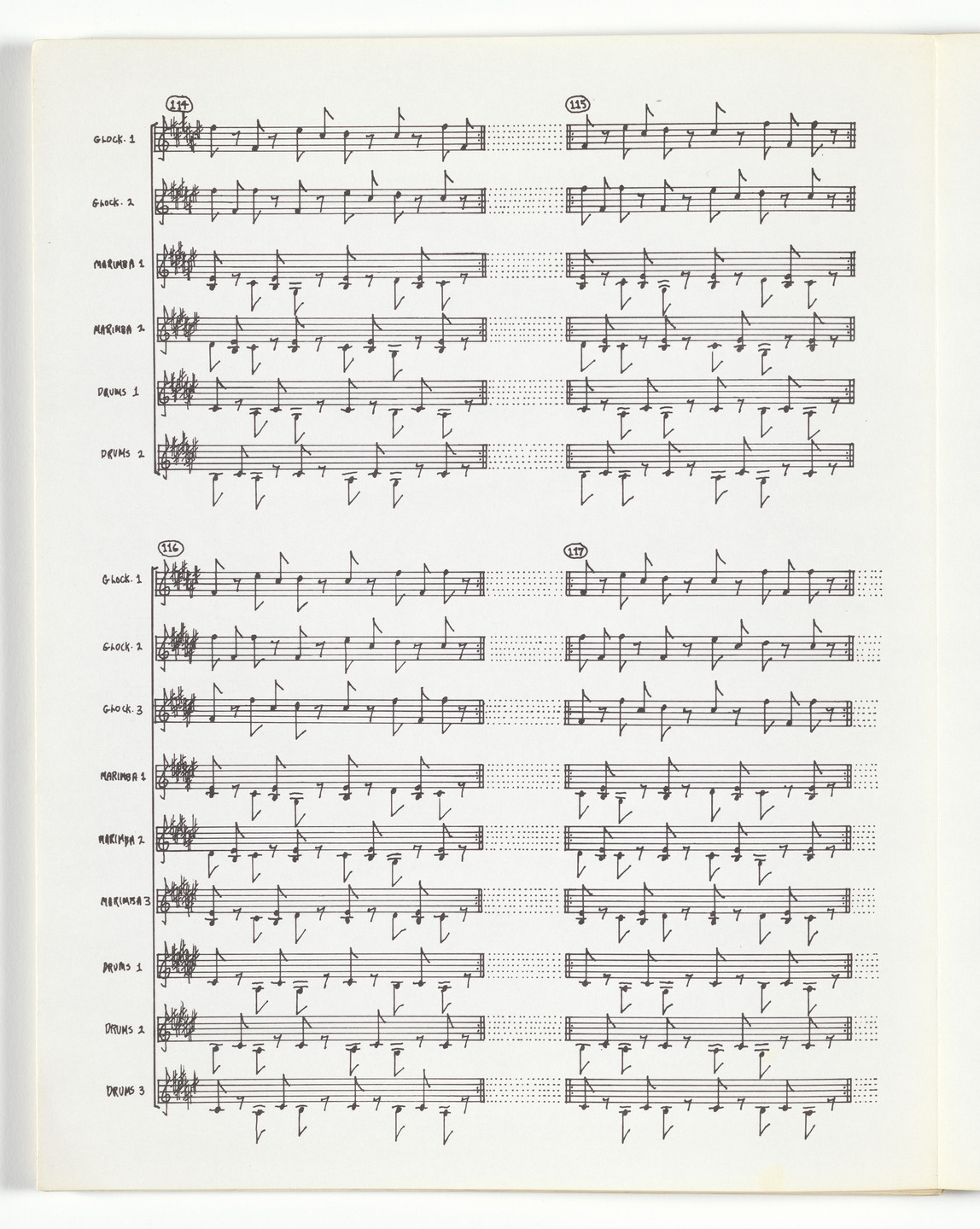 Steve Reich. Drumming. 1971