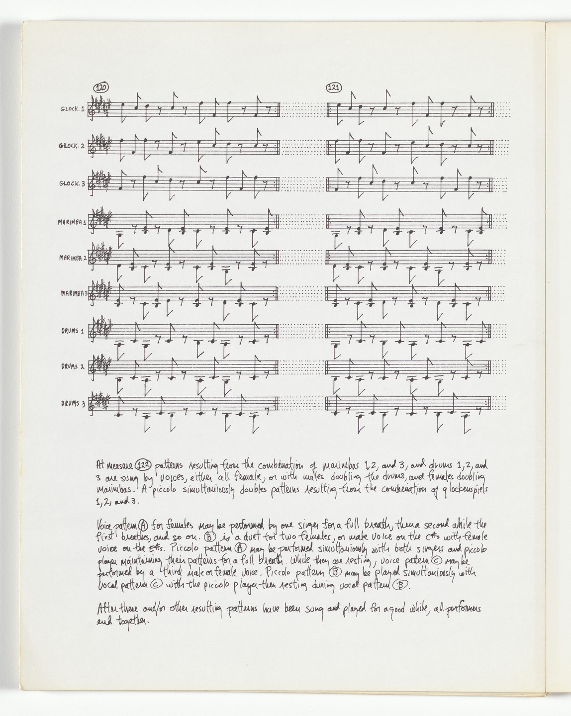 Steve Reich. Drumming. 1971