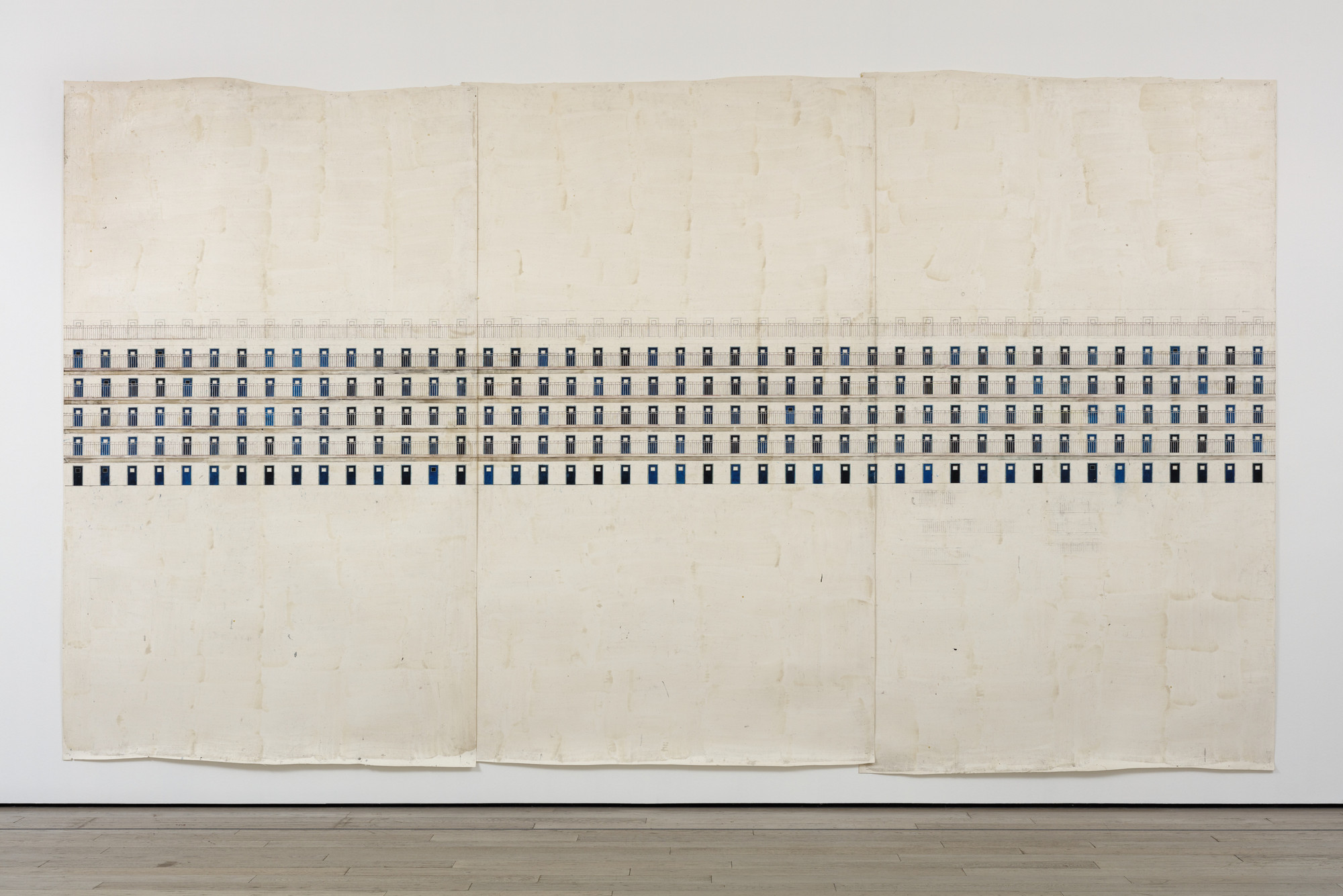 Toba Khedoori. Untitled (Doors). 1995