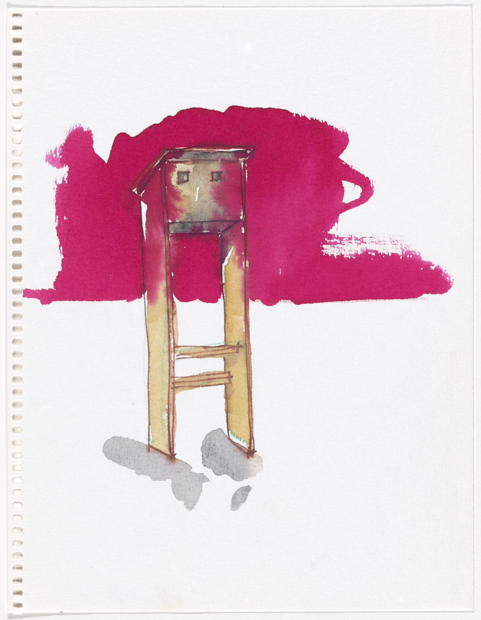 Thomas Schütte. Untitled from Aquarellen (Watercolors)