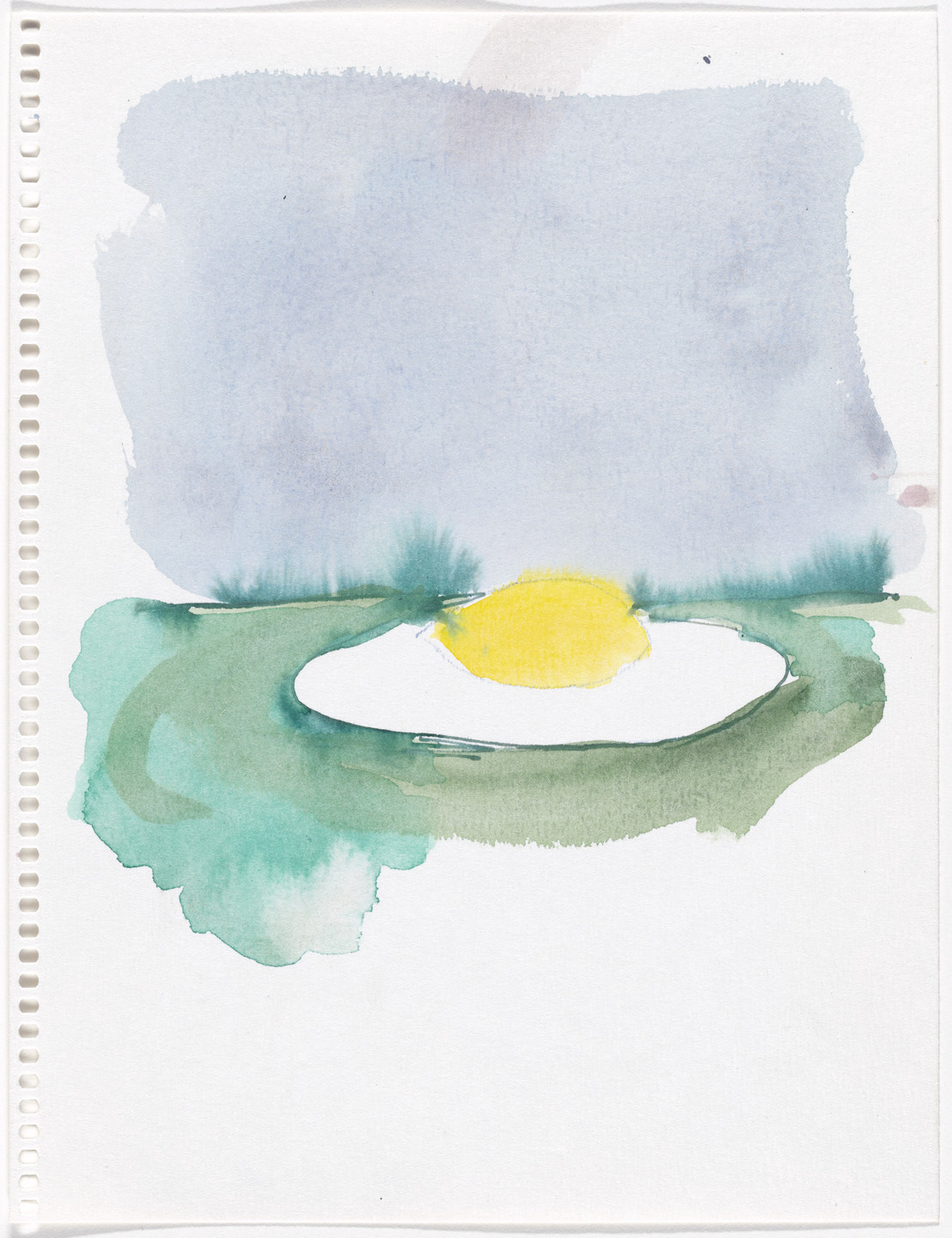 Thomas Schütte. Untitled from Aquarellen (Watercolors). 1987