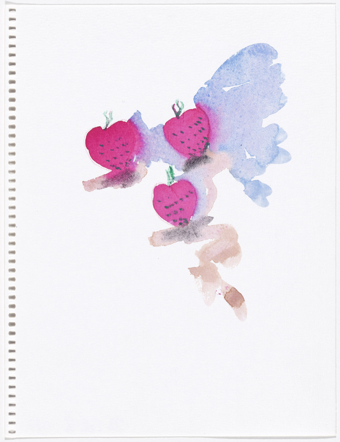 Thomas Schütte. Untitled from Aquarellen (Watercolors). 1987